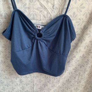 Love J large blue o-ring tank